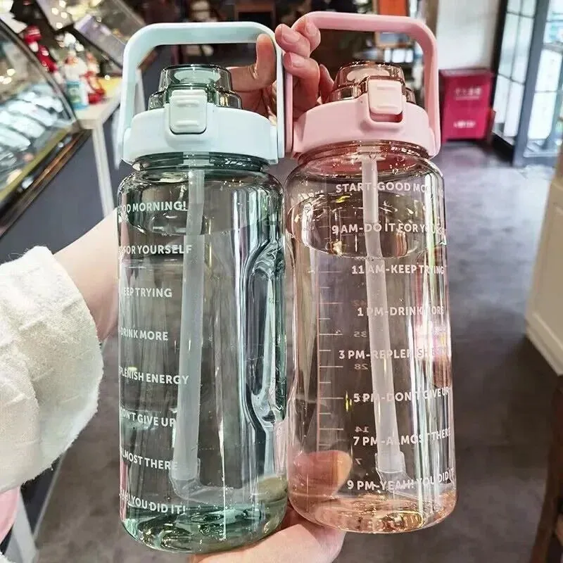 2L Motivational Sports Water Bottle