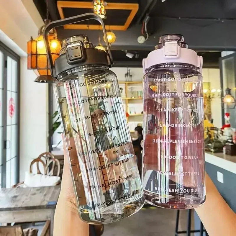 2L Motivational Sports Water Bottle