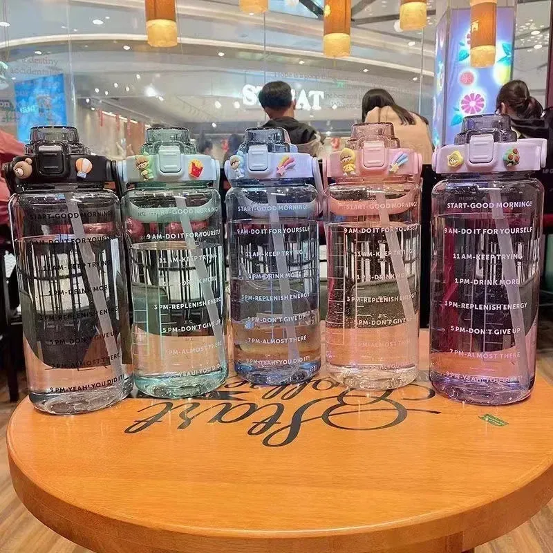 2L Motivational Sports Water Bottle