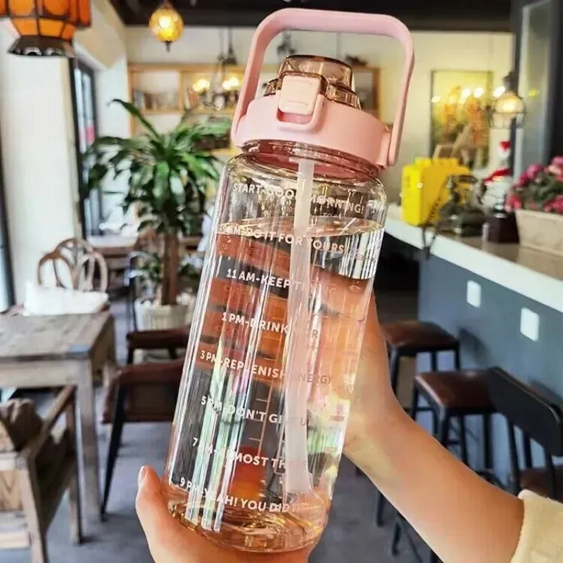 2L Motivational Sports Water Bottle