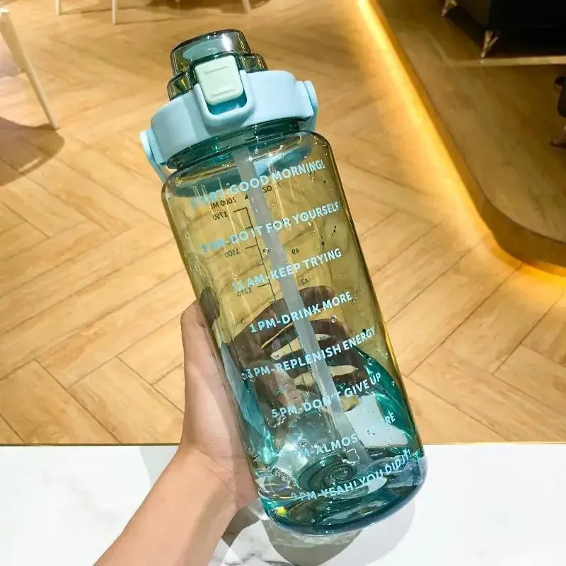 2L Motivational Sports Water Bottle