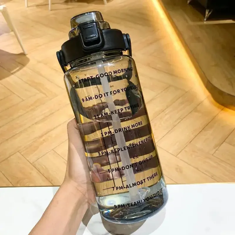 2L Motivational Sports Water Bottle
