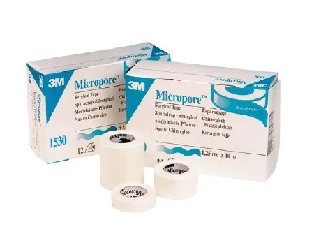 3M Medical Tape Micropore Paper 2" X 10 Yards (#1530-2, Sold Per Box)