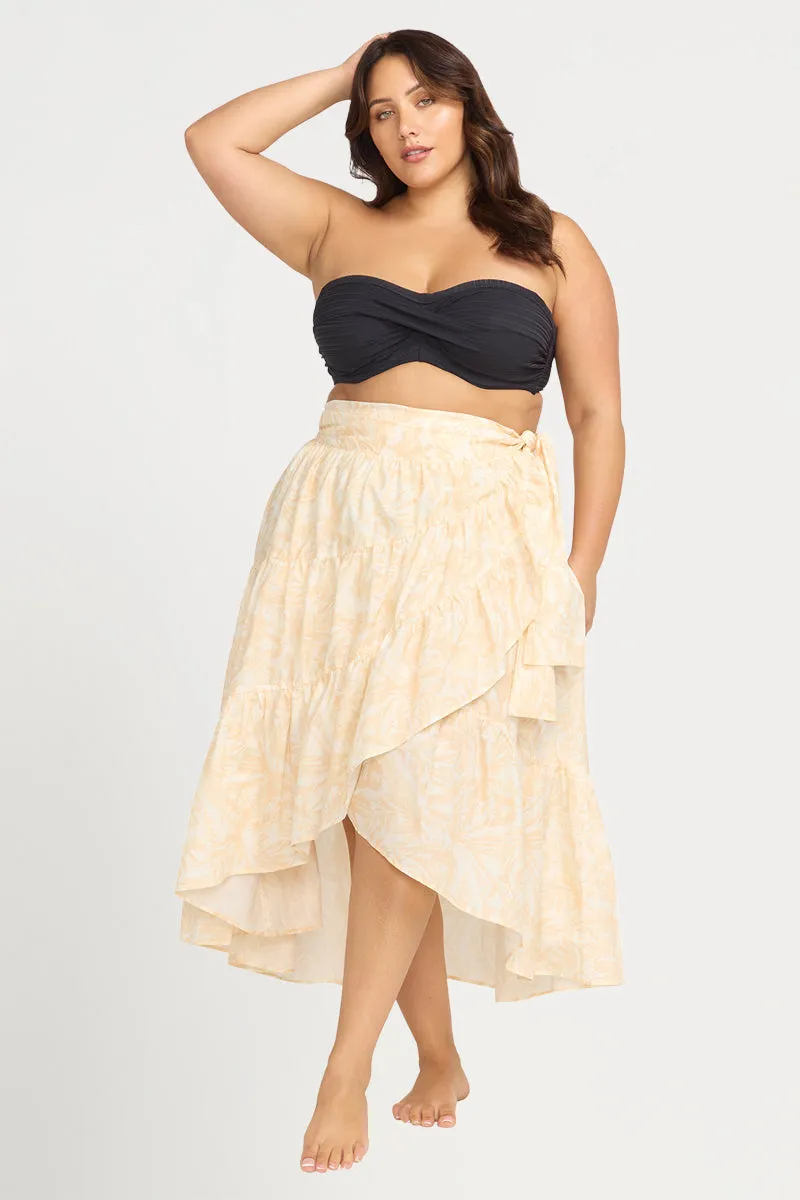Areca Cea Elgar Cotton Beach Skirt