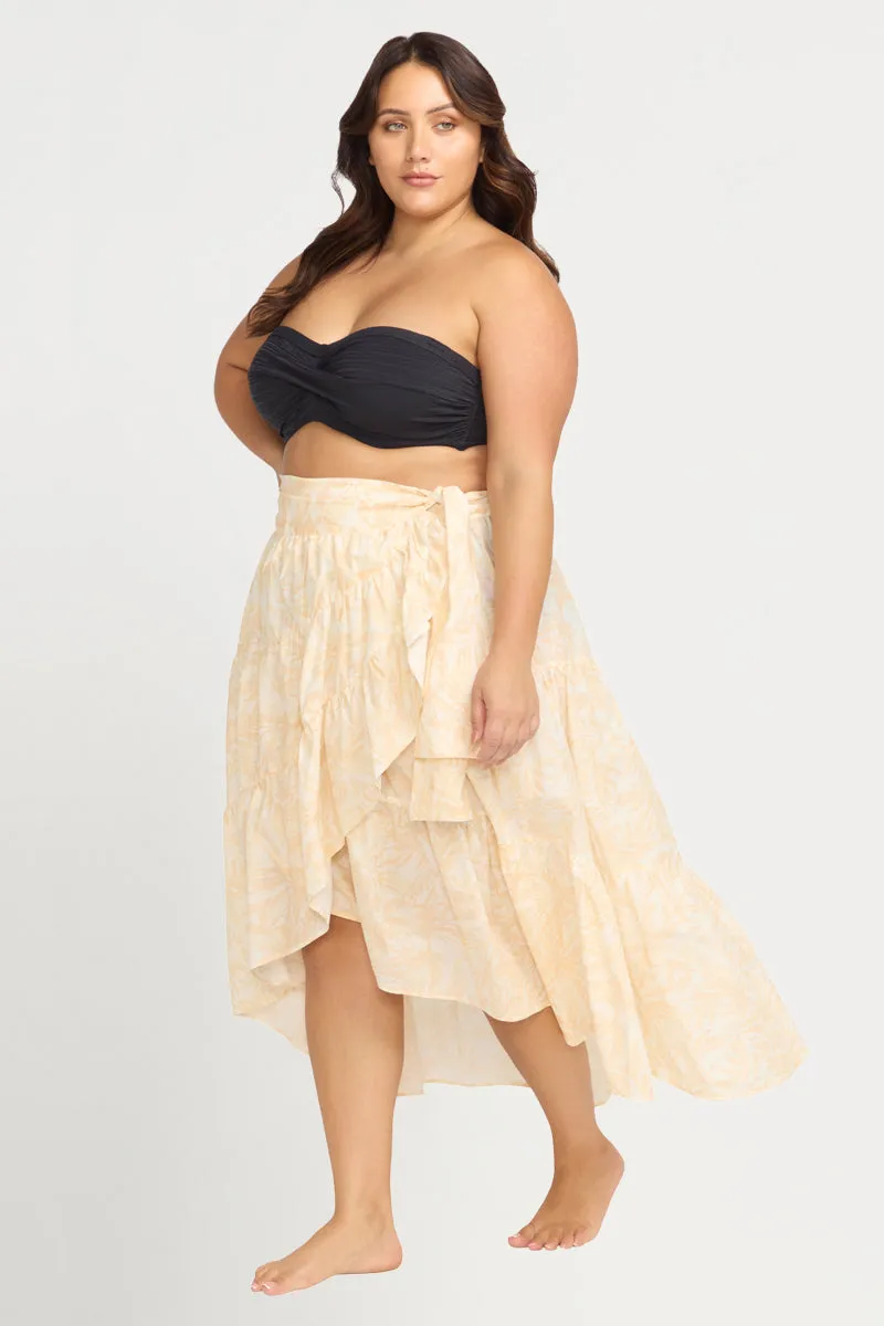 Areca Cea Elgar Cotton Beach Skirt