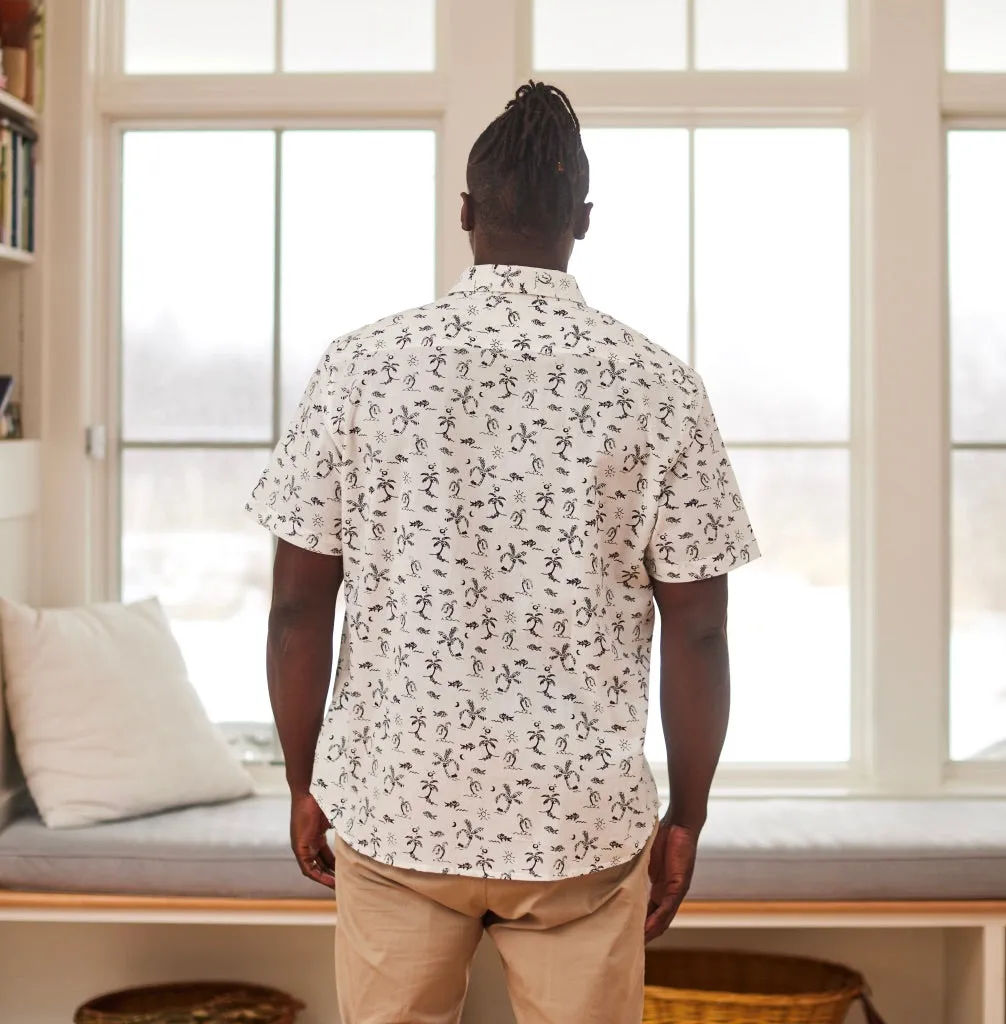 Bali Beach Shirt (White)