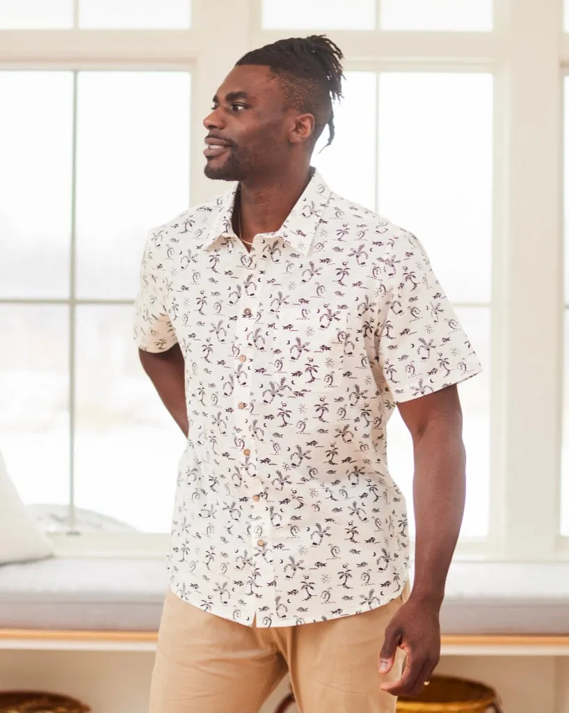 Bali Beach Shirt (White)