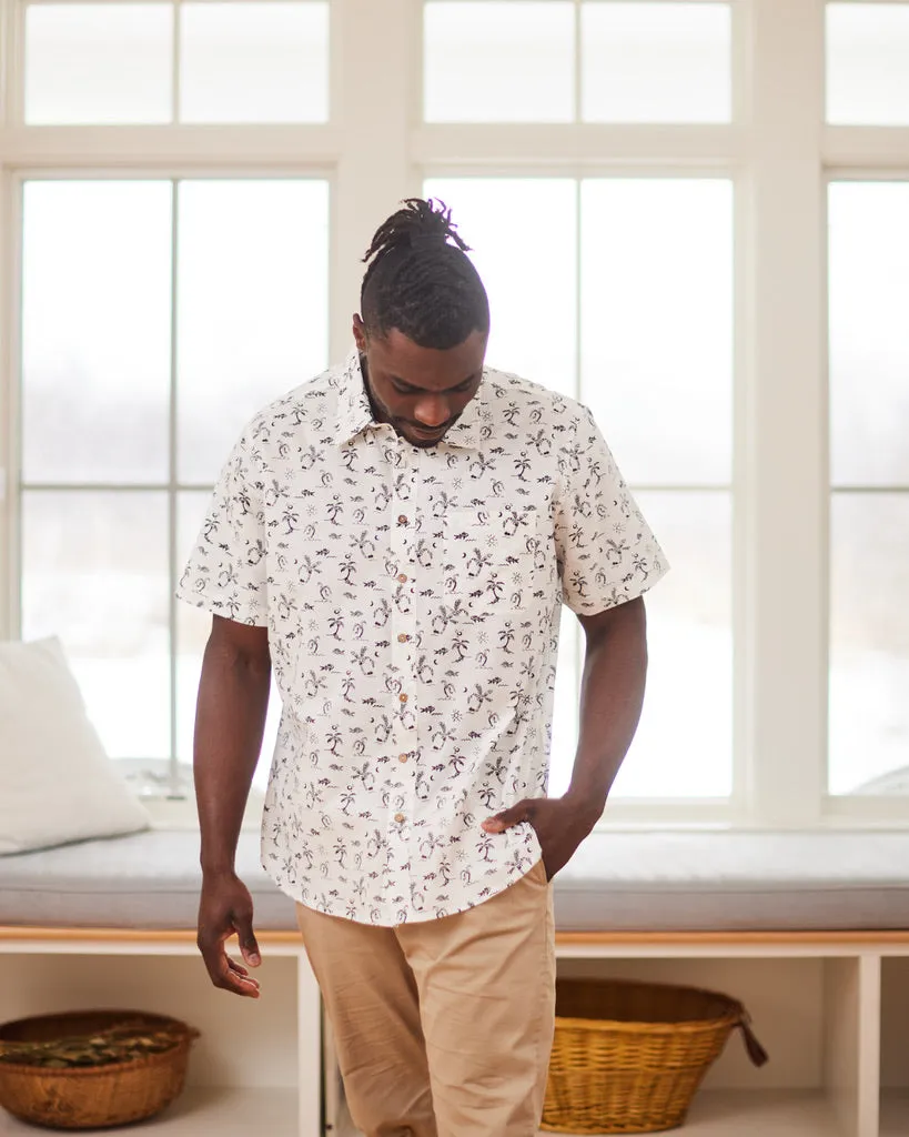 Bali Beach Shirt (White)