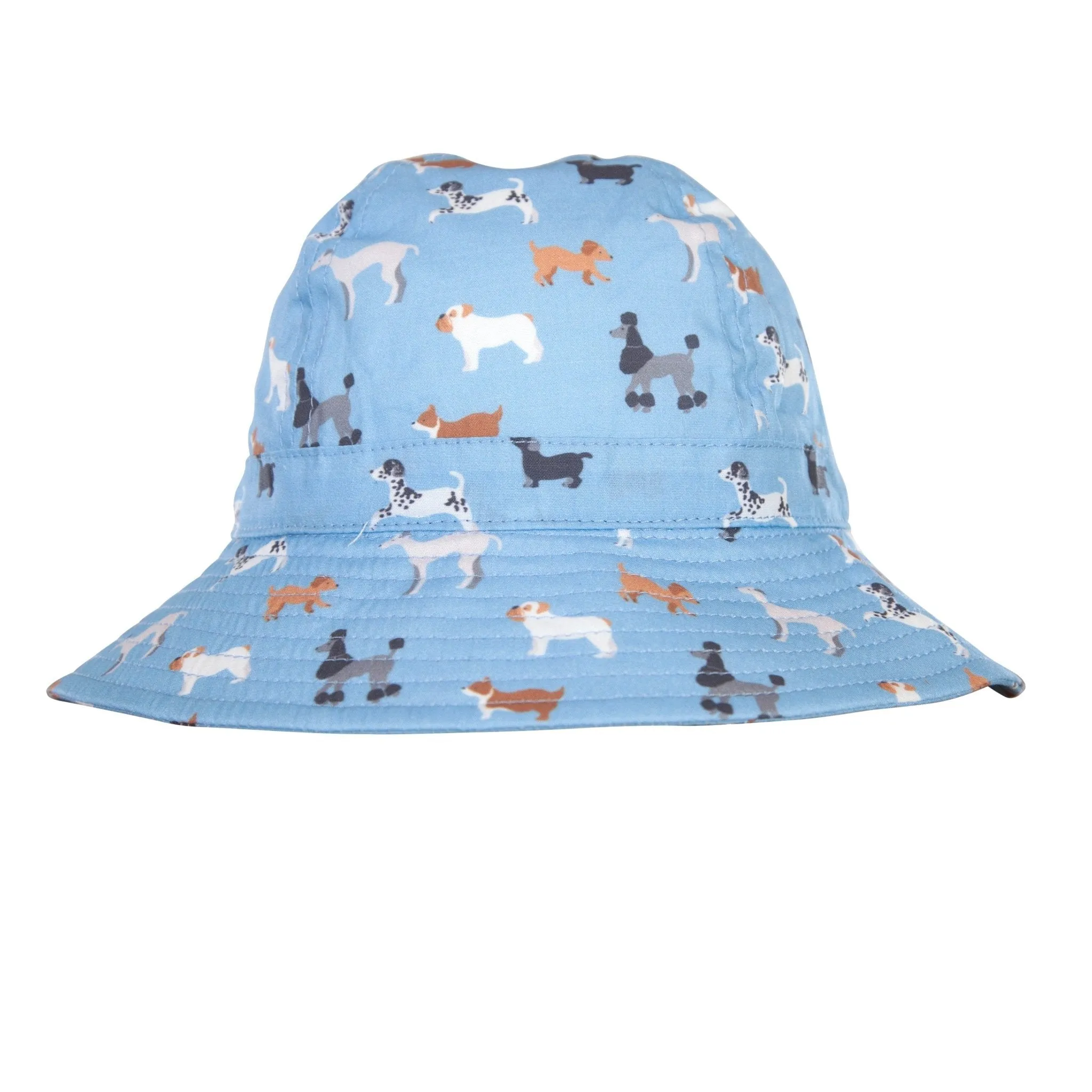 Central Park Doggies Wide Brim Infant Sunhat