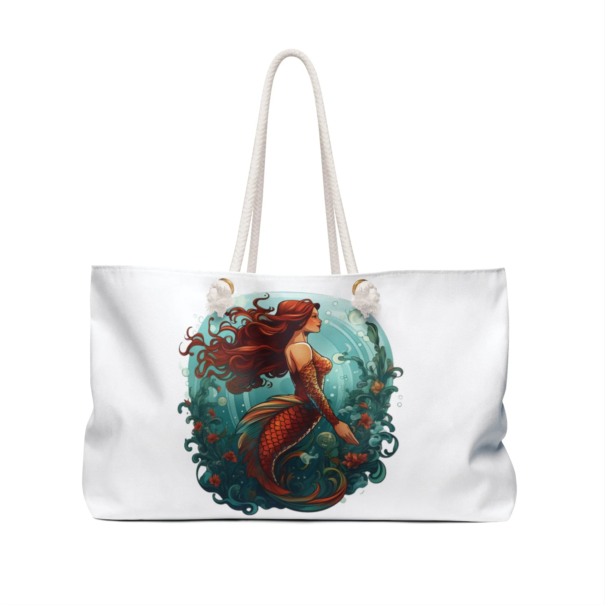 Mermaid Bubbles Beach - Weekender Tote Bag