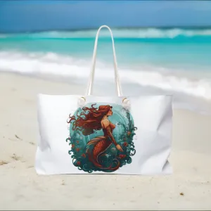 Mermaid Bubbles Beach - Weekender Tote Bag