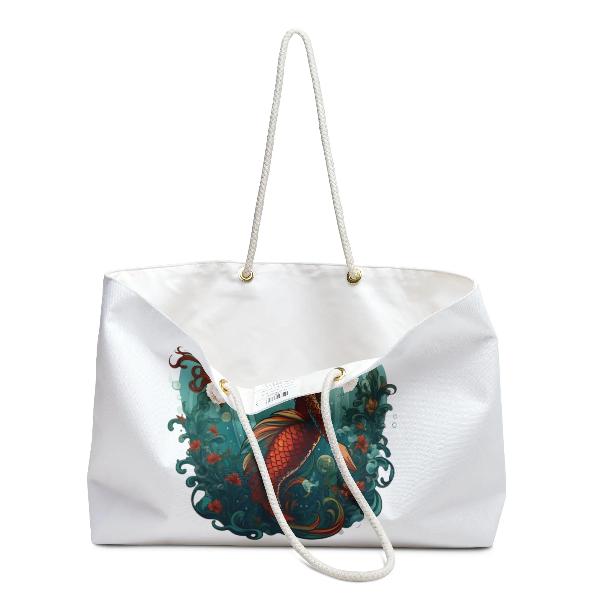 Mermaid Bubbles Beach - Weekender Tote Bag