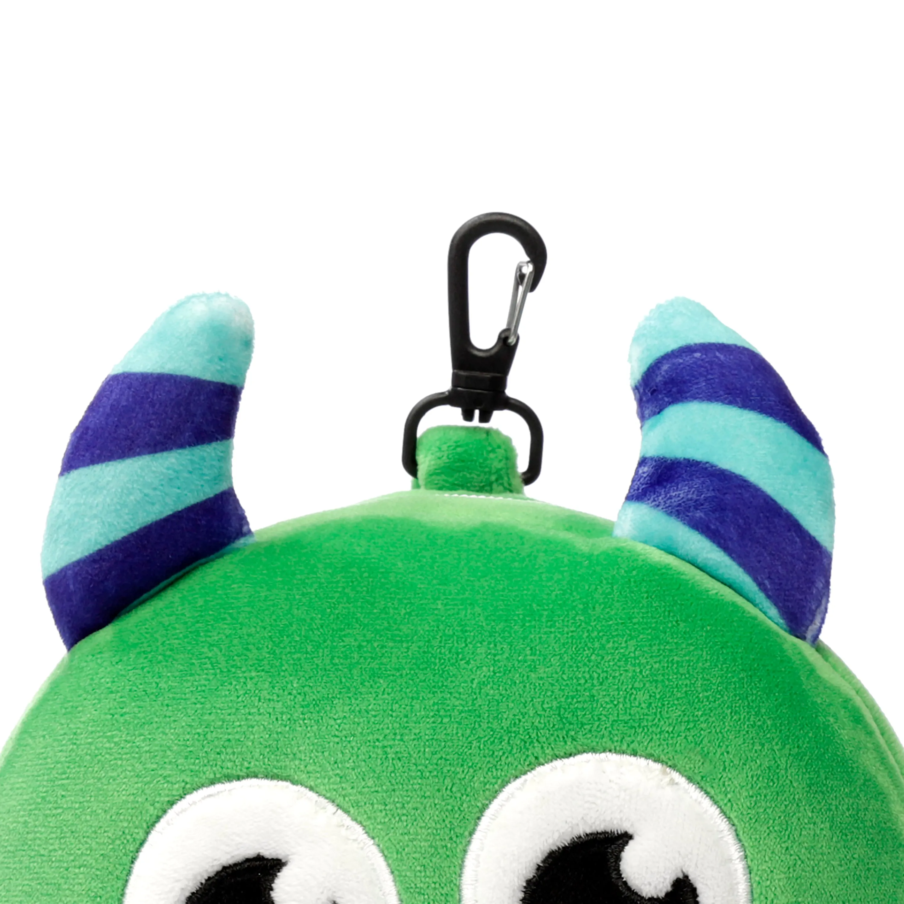 Monstarz Monster Green Relaxeazzz Plush Round Travel Pillow & Eye Mask Set