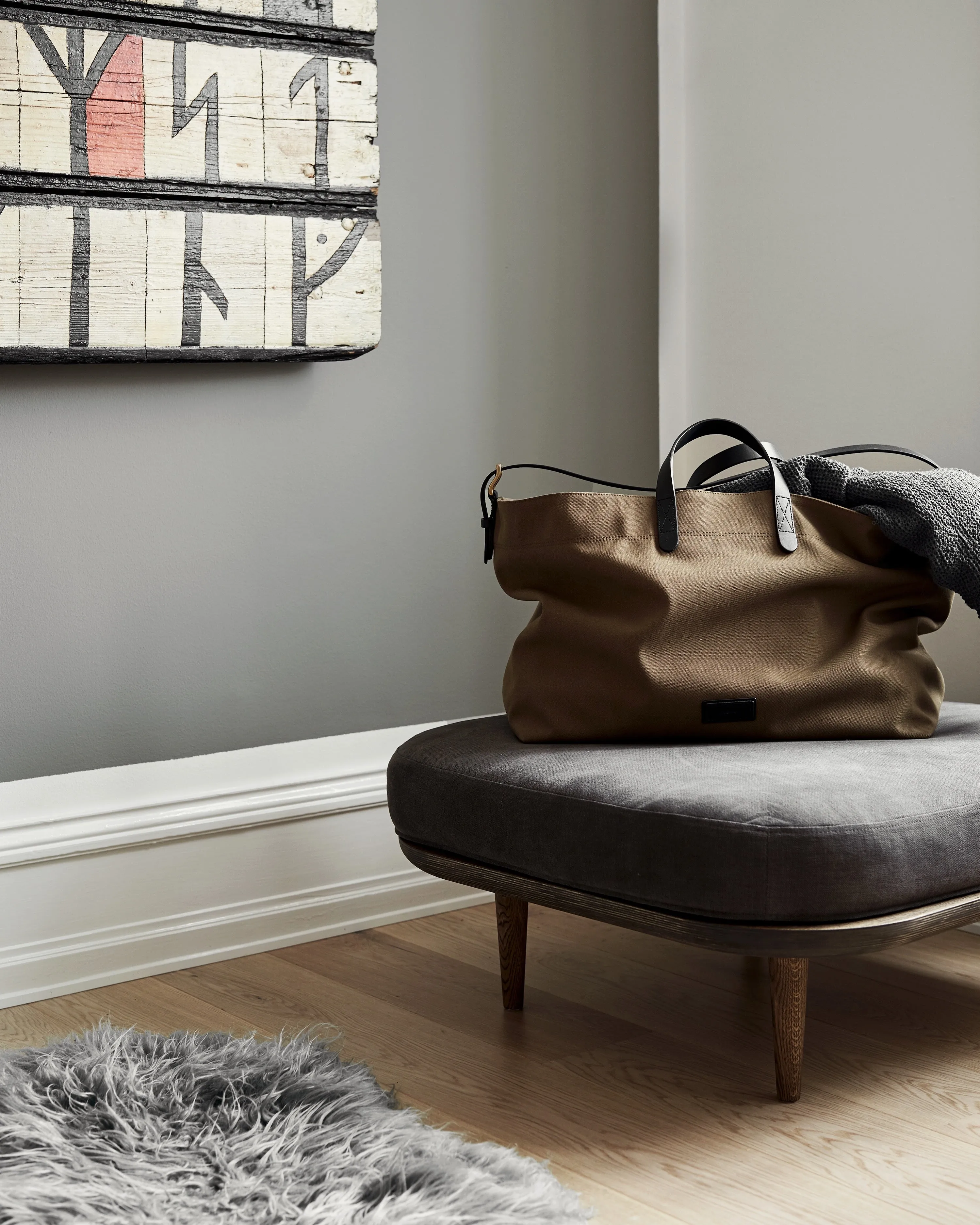 M/S Haven - Khaki/Black