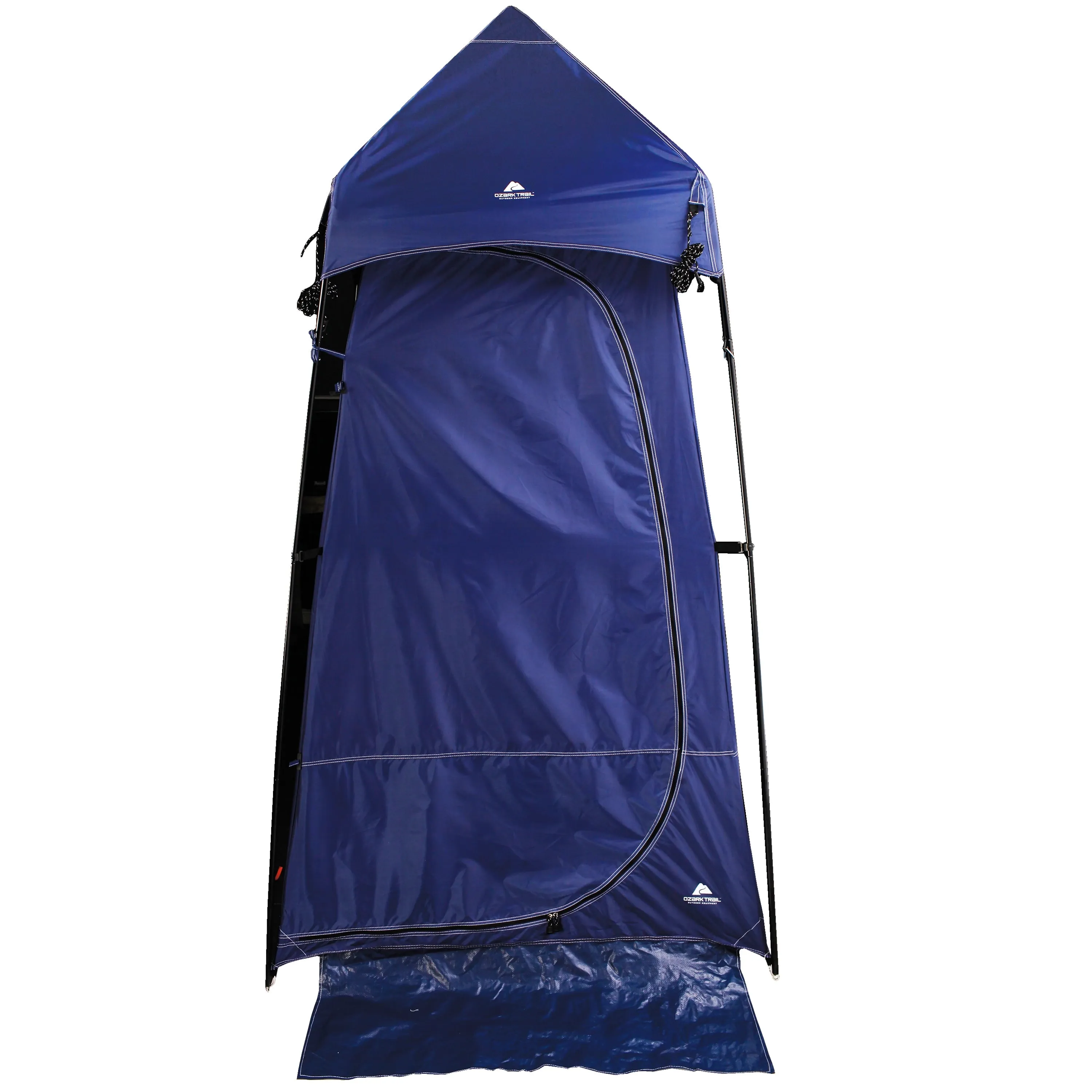 Ozark Trail Camping Shower and Utility Tent, 1-Person Capacity, 1-Room, Blue