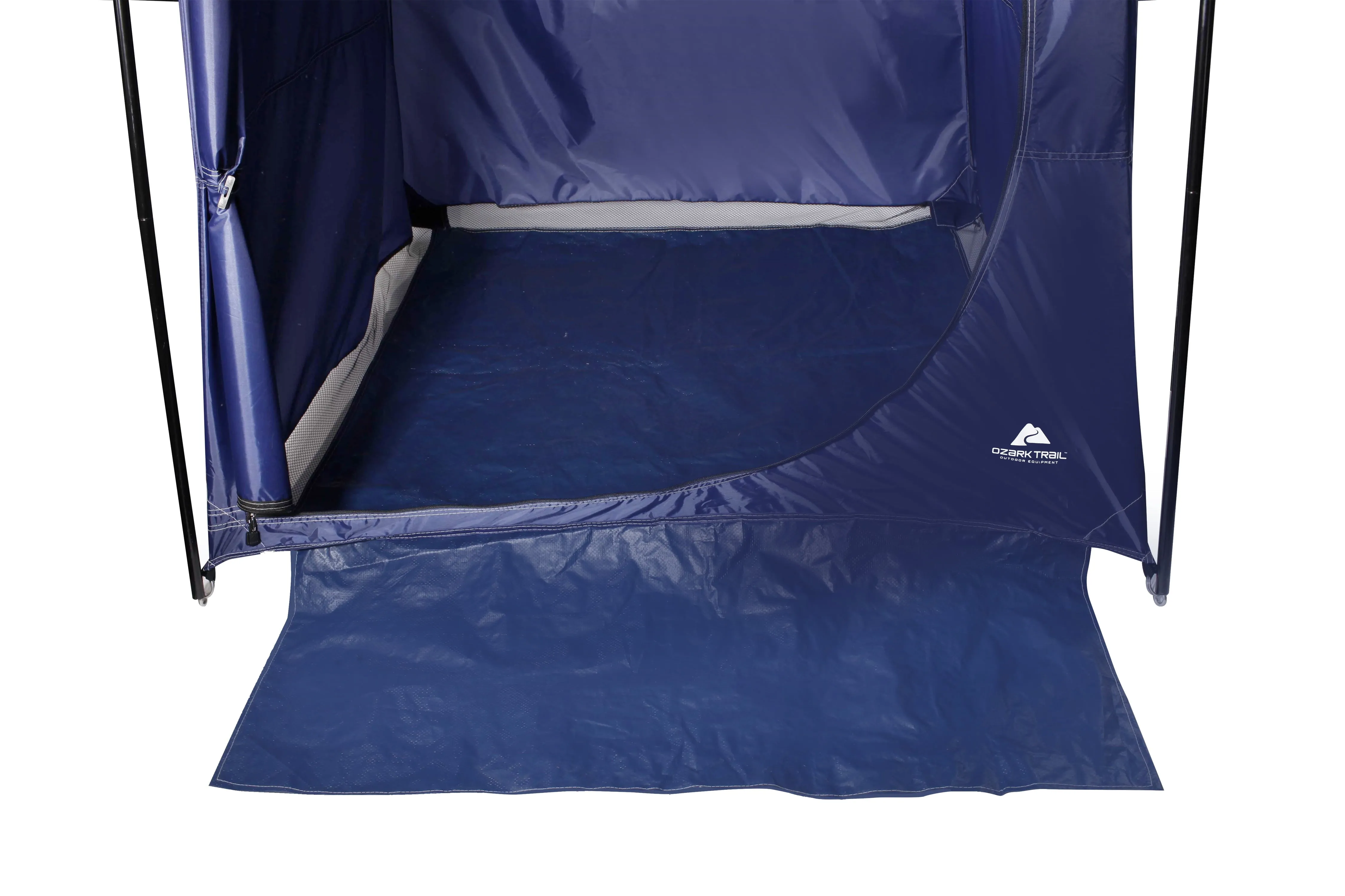 Ozark Trail Camping Shower and Utility Tent, 1-Person Capacity, 1-Room, Blue