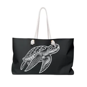 Ride the Tide Sea Turtle Beach Bag - Weekender Tote