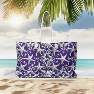 Rococo Art Starfish Beach Bag - Weekend Travel Tote