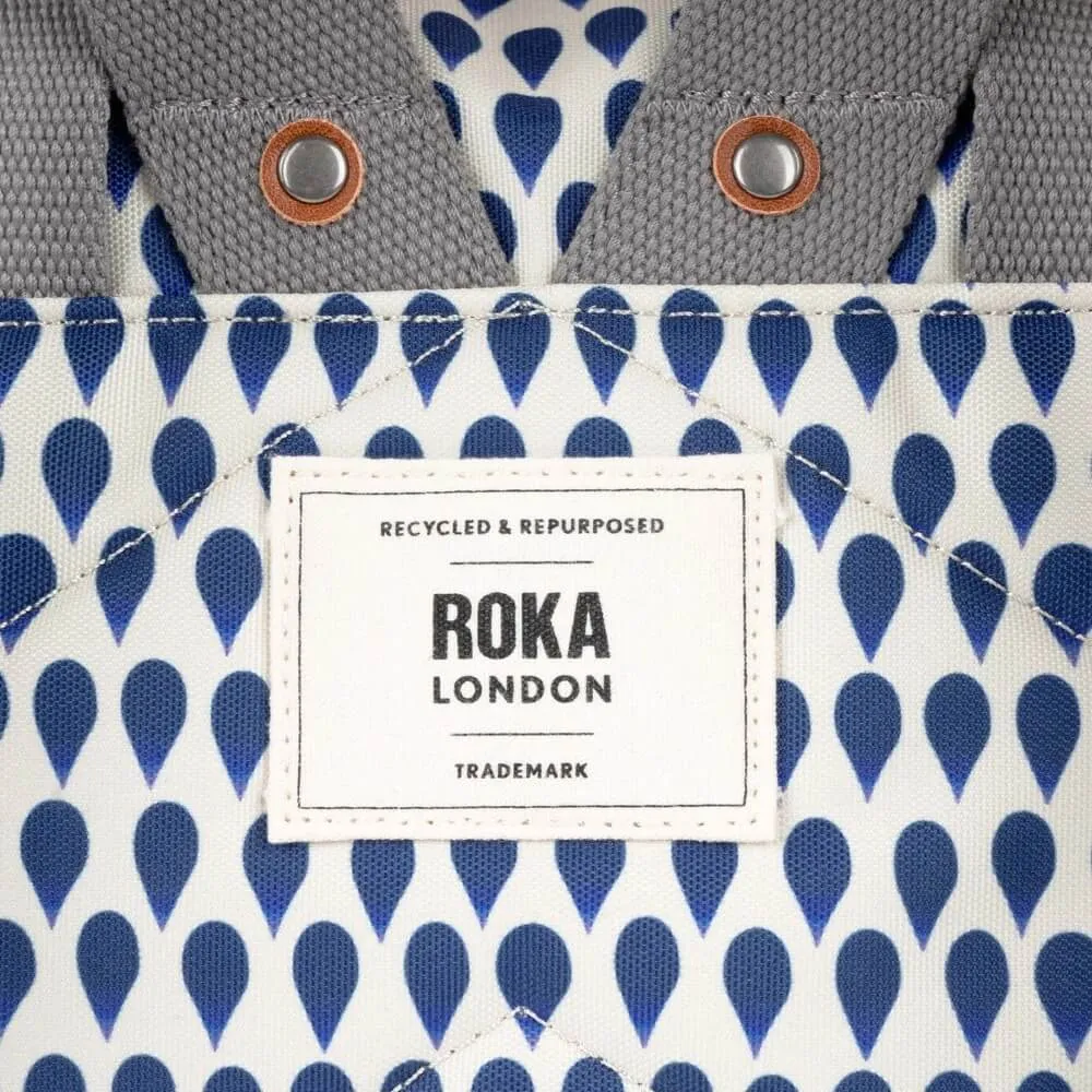 Roka Canfield B Denim Rain Medium Canvas Denim Rain