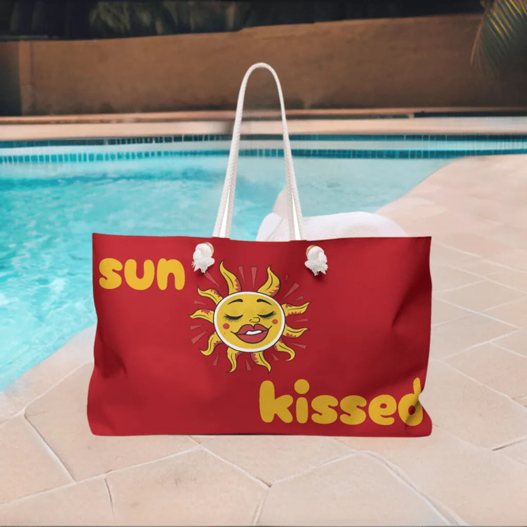 Sun Kissed Beach Bag - Weekender Tote