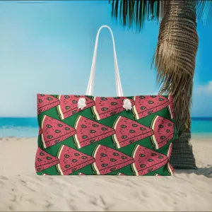 Watermelon Slices Beach Bag - Weekender Tote