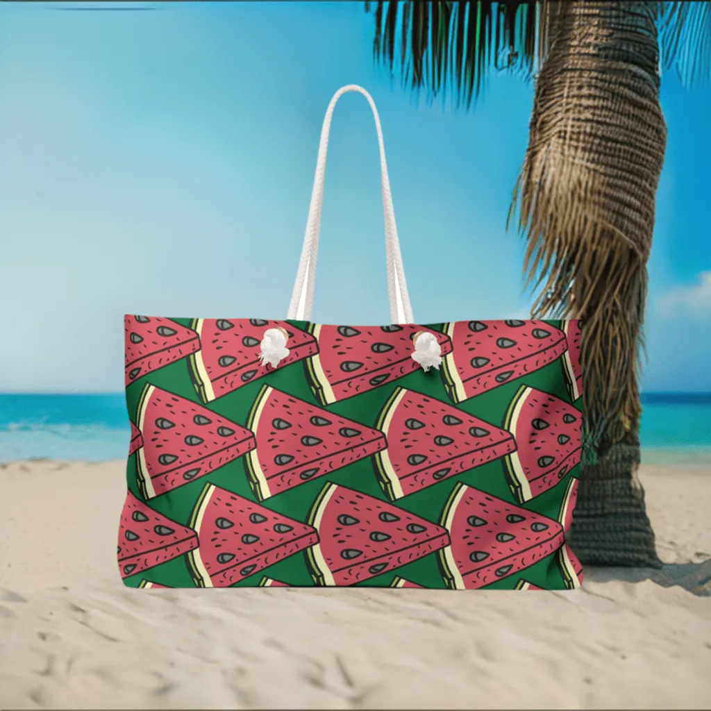 Watermelon Slices Beach Bag - Weekender Tote